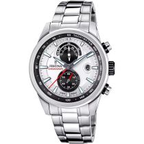Festina F20694/1 Herrenuhr Timeless Chronograph 44mm 10ATM 