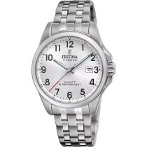Festina F20696/1 Herrenuhr Quarz Titanium 41mm 10ATM 