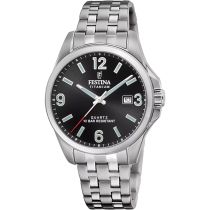 Festina F20696/3 Herrenuhr Quarz Titanium 41mm 10ATM 