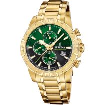 Festina F20705/6 Herrenuhr Timeless Chronograph 45mm 10ATM