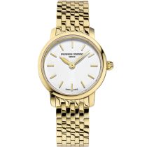 Frederique Constant FC-200S5B Damenuhr Classics slimline ladies mini gold 25mm 3ATM