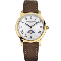 Frederique Constant FC-206RS1S5 Herrenuhr Classic Slimline Ladies Moon 30mm 3ATM