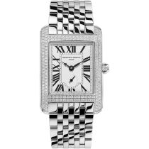 Frederique Constant FC-235S2CD6B Damenuhr Classics Carree Small Seconds 26mm 3ATM 