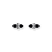 Thomas Sabo H2281-641-11 Silberne Ohrstecker mit schwarzem Onyx Damen