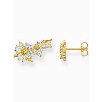 Thomas Sabo H2324-414-4 Ohrstecker Blume vergoldet Damen