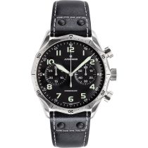 Junghans 27359000 Herrenuhr Pilot Chronoscope 43mm 10ATM 