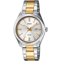 Casio LTP-1302PSG-7AVEG Damenuhr Timeless collection 30mm 5ATM 