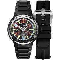 Nubeo NB-6090-22 Herrenuhr Mariner 9 Automatik Limited Edition 50mm 5ATM 