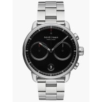 Nordgreen PI42SI3LSIBL Herrenuhr Pioneer Chronograph 42mm 10ATM 