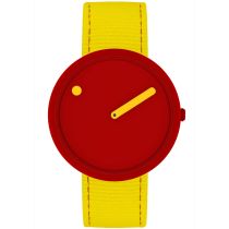 Picto R44026-R022 Sunny Red Limited Edition Unisex 40mm 5ATM 