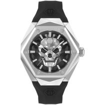 Philipp Plein PWPWA0124 Herrenuhr The $kull Spikes 46mm 5ATM