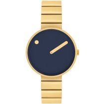 Picto 34018-2914 Midnight Blue Unisex 34mm 5ATM