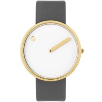 Picto 43321-6220G White Unisex 40mm 5ATM