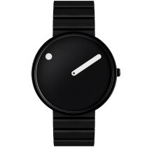 Picto 43361-3020 Black Unisex 40mm 5ATM 