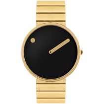 Picto 43387-2920 Black Unisex 40mm 5ATM