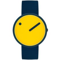 Picto R44024-R001 Electric Yellow Unisex 40mm 5ATM 