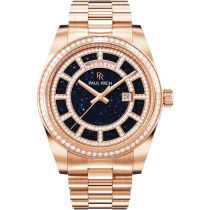 Paul Rich PR-47459 Herrenuhr Crown Legacy Rose Gold Aventurine Blue 40mm 5ATM