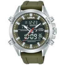 Lorus RW669AX9 Herrenuhr Analog-Digital Alarm Chronograph 45mm 10ATM 