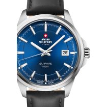 Swiss Military SM34104.10 Herrenuhr Klassik Saphirglas 40mm 10ATM