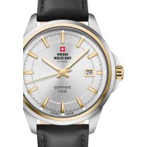 Swiss Military SM34104.11 Herrenuhr Klassik Saphirglas 40mm 10ATM