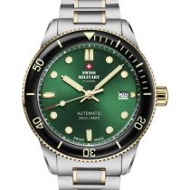 Swiss Military SMA34106.03 Herrenuhr Automatik Taucheruhr 42mm 20ATM