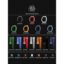 Tsar Bomba TB8218(1+7)FKM-03 Herrenuhr Atomic Combo austauschbare Automatikuhr 45mm 10ATM 