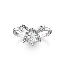 Thomas Sabo TR2481-643-14-56 Silberner Ring mit Schleife Damen
