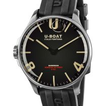 U-Boat 8463/C Darkmoon 44mm SS Herrenuhr 5ATM