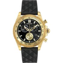 Versace VE9K00224 Herrenuhr Chrono X 44mm 5ATM 