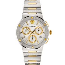 Versace VEZ900321 Herrenuhr Greca Logo Chrono 43mm 5ATM 