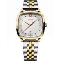 Wenger 01.1921.104 Herrenuhr Vintage Classic 37mm 5ATM