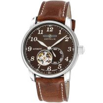 Zeppelin 7666-4 Graf Zeppelin LZ127 Automatik Herrenuhr 43mm 5ATM