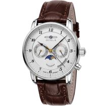 Zeppelin 8536-1 Herrenuhr Friedrichshafen Mondphase 40mm 5ATM
