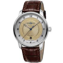 Zeppelin 8556-5 Herrenuhr Friedrichshafen Automatik 40mm 5ATM