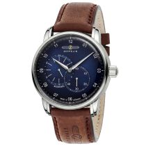 Zeppelin 8662-3 New Captains Line Automatik Herrenuhr 43mm 5ATM