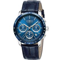 Zeppelin 8878-3 Herrenuhr New York Chronograph 43mm 5ATM 