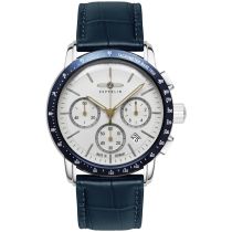 Zeppelin 8878-1 Herrenuhr New York Chronograph 43mm 5ATM