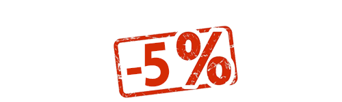 5% Rabatt auf alle Produkte der Marke Hamilton