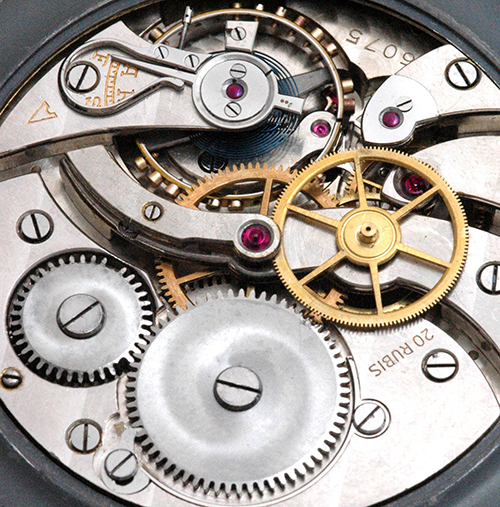 Beispiel-Foto eines Uhrwerks