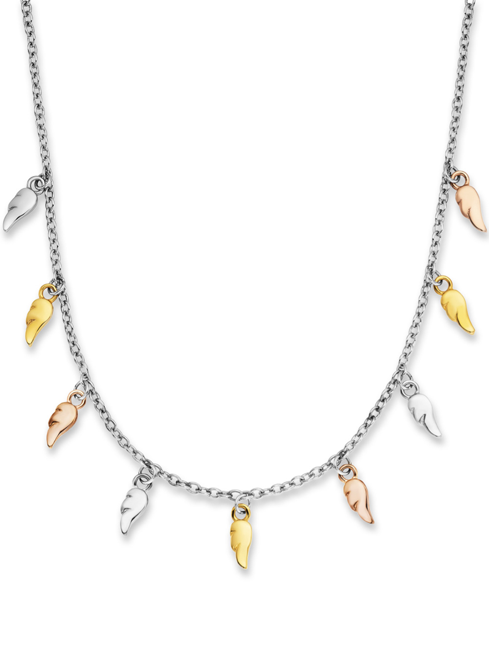 Engelsrufer ER 23 20 S Klangkugel Anhänger mit Flügel   Silber rhod
