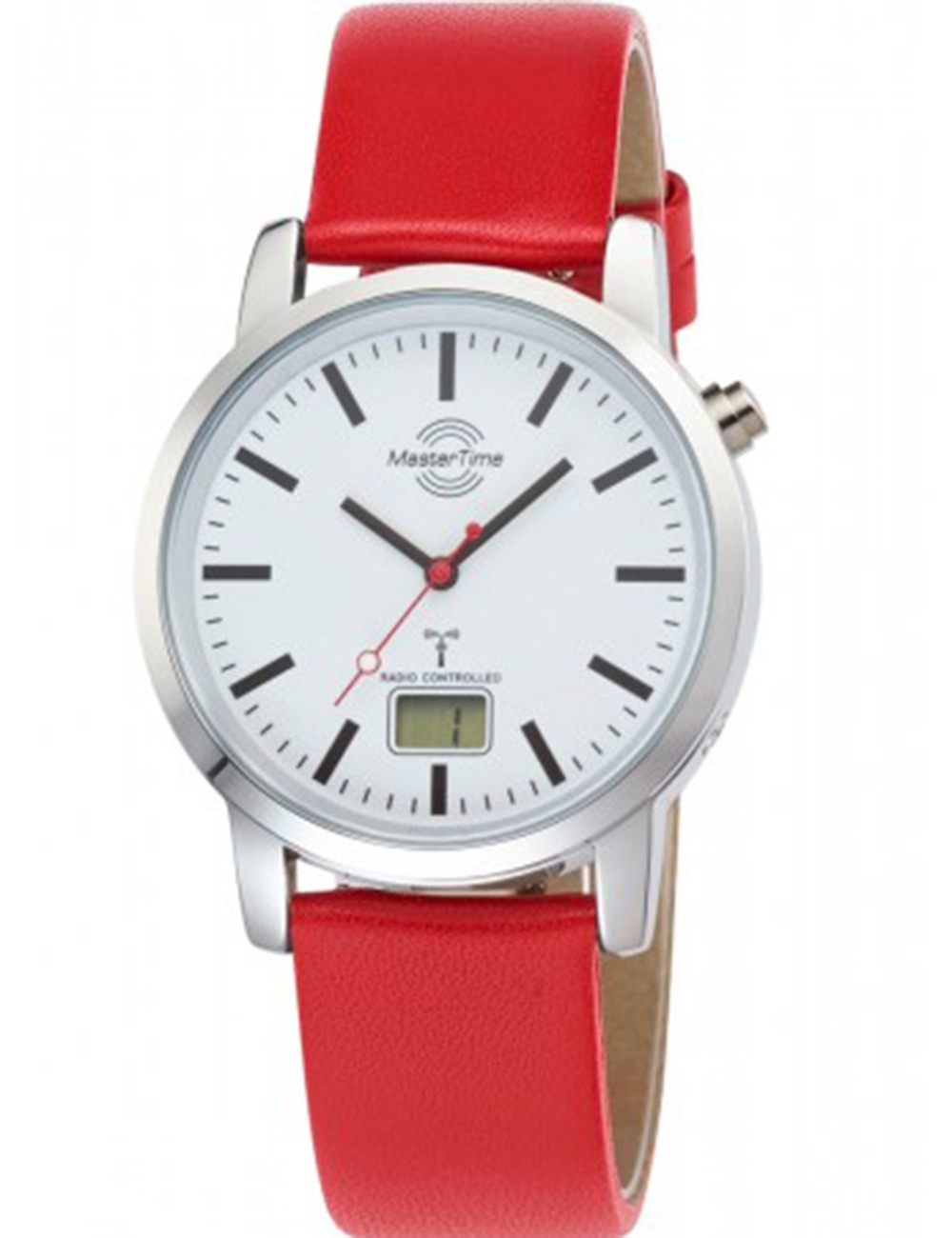 Master Time MTC-71031-12B - Sveglia Radiofonica Con Funzione Vocale In Tedesco, 5 Sveglie, Retroilluminazione LED E Snooze - 2